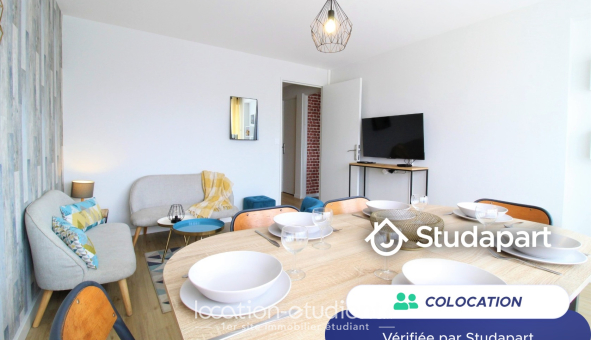 Colocation étudiante T4 &agrave; Hérouville Saint Clair (14200)