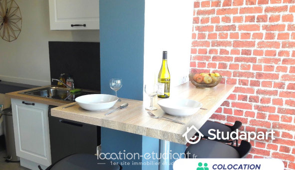 Colocation étudiante T4 &agrave; Hérouville Saint Clair (14200)