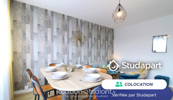 Colocation étudiante T4 &agrave; Hérouville Saint Clair (14200)