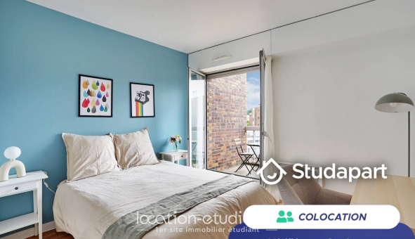 Colocation étudiante Studio &agrave; Issy les Moulineaux (92130)