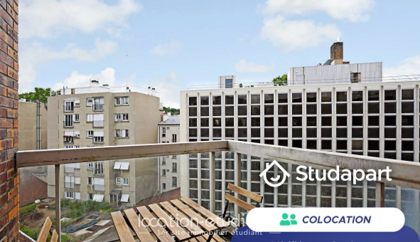 Colocation étudiante Studio &agrave; Issy les Moulineaux (92130)