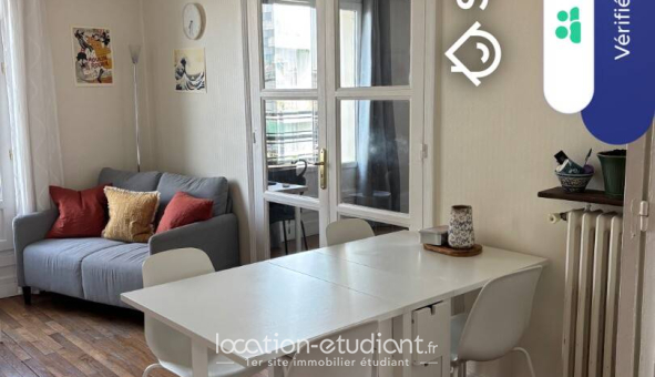 Colocation étudiante Studio &agrave; Issy les Moulineaux (92130)