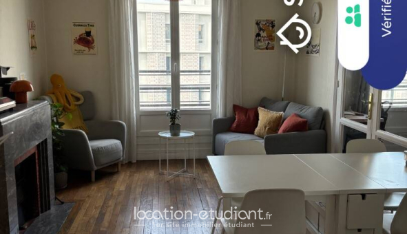 Colocation étudiante Studio &agrave; Issy les Moulineaux (92130)