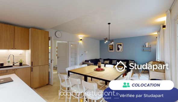 Colocation étudiante Studio &agrave; Issy les Moulineaux (92130)