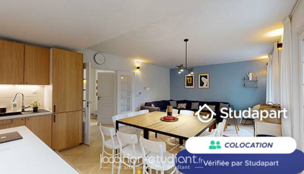 Colocation étudiante Studio &agrave; Issy les Moulineaux (92130)