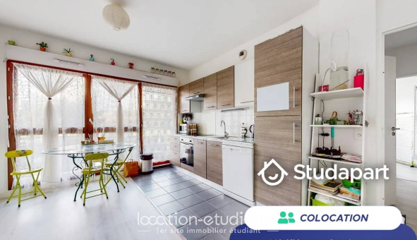 Colocation étudiante Studio &agrave; Ivry sur Seine (94200)