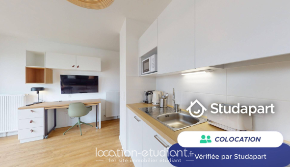 Colocation étudiante Studio &agrave; Ivry sur Seine (94200)