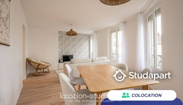 Colocation étudiante Studio &agrave; Ivry sur Seine (94200)