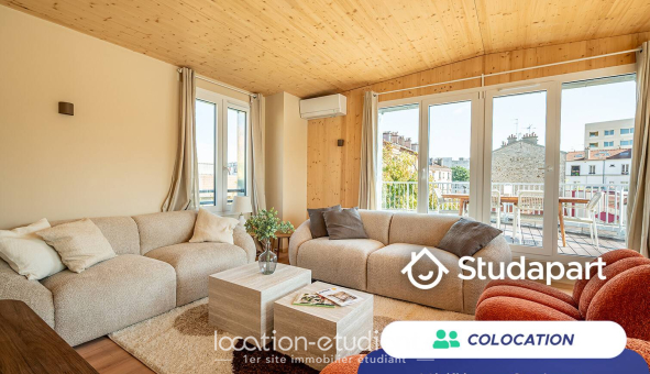 Colocation étudiante Studio &agrave; Ivry sur Seine (94200)