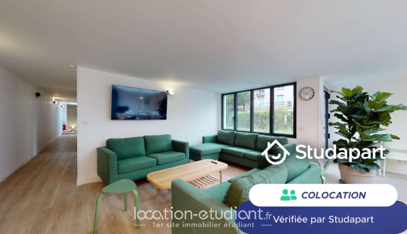 Colocation étudiante Studio &agrave; Ivry sur Seine (94200)