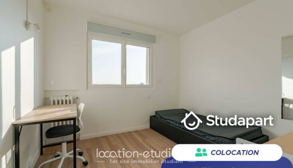 Colocation étudiante Studio &agrave; La Courneuve (93120)