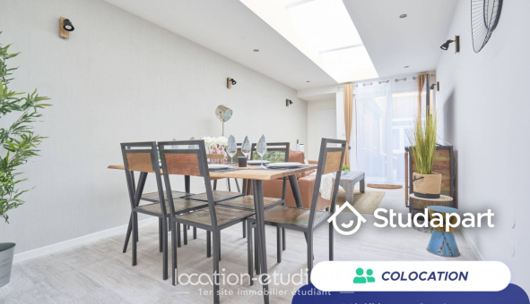 Colocation étudiante Studio &agrave; La Madeleine (59110)
