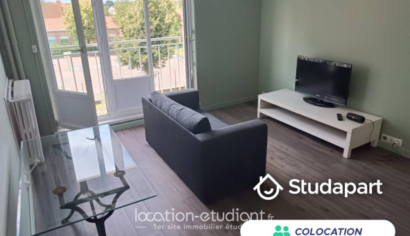 Colocation étudiante Studio &agrave; La Madeleine (59110)