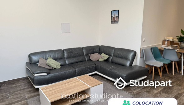 Colocation étudiante Studio &agrave; La Madeleine (59110)