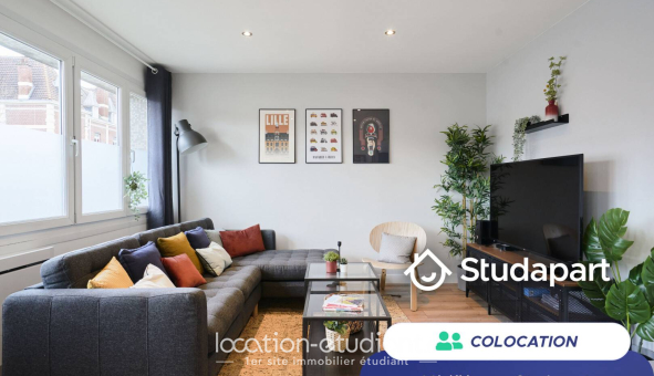 Colocation étudiante Studio &agrave; La Madeleine (59110)