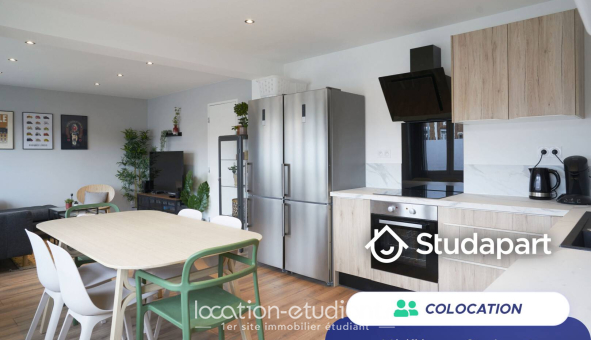 Colocation étudiante Studio &agrave; La Madeleine (59110)