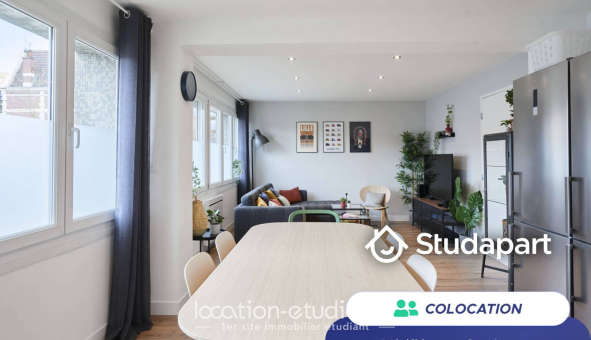 Colocation étudiante Studio &agrave; La Madeleine (59110)