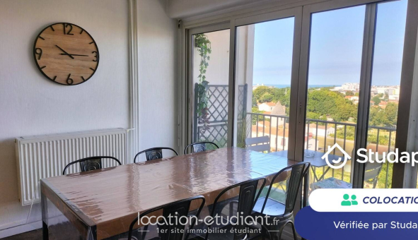 Colocation étudiante T1 &agrave; La Rochelle (17000)