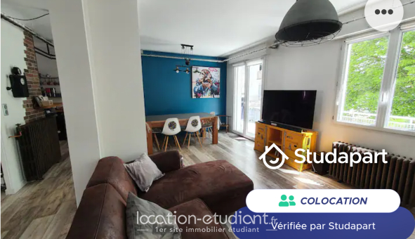 Colocation étudiante Duplex &agrave; La Rochelle (17000)