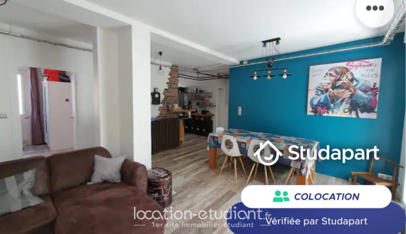 Colocation étudiante Duplex &agrave; La Rochelle (17000)