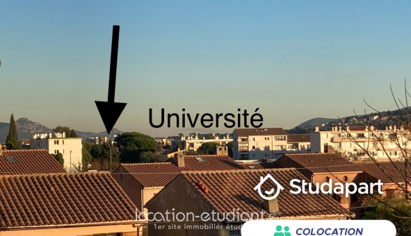 Colocation étudiante T1 &agrave; La Valette du Var (83160)