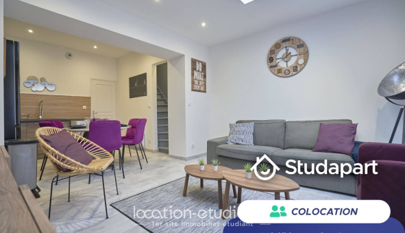 Colocation étudiante Studio &agrave; Lambersart (59130)