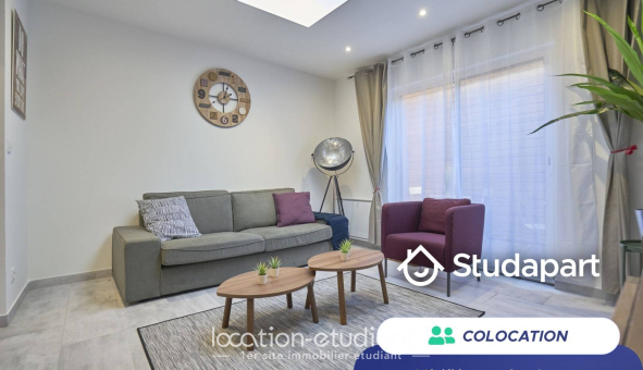 Colocation étudiante Studio &agrave; Lambersart (59130)