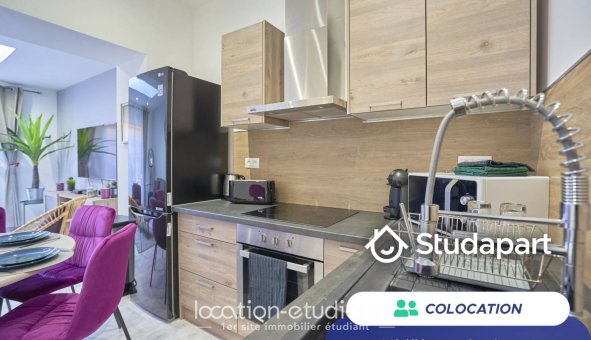 Colocation étudiante Studio &agrave; Lambersart (59130)