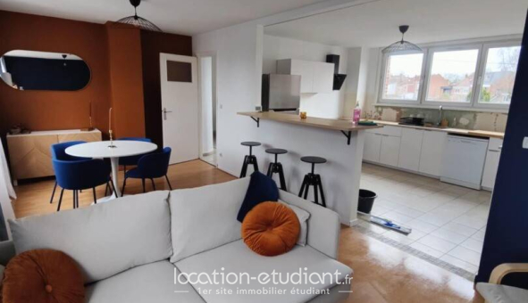Colocation étudiante Studio &agrave; Lambersart (59130)