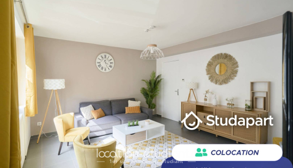 Colocation étudiante Studio &agrave; Lambersart (59130)