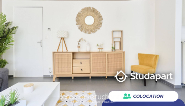 Colocation étudiante Studio &agrave; Lambersart (59130)