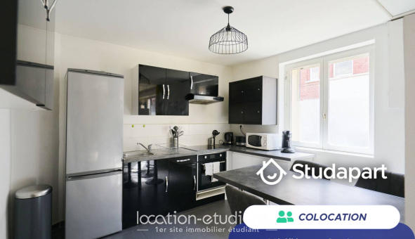 Colocation étudiante Studio &agrave; Lambersart (59130)