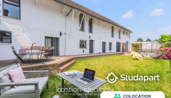 Colocation étudiante Studio &agrave; Lambersart (59130)
