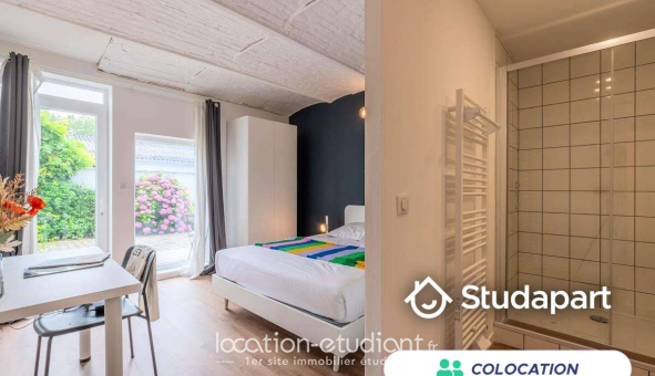 Colocation étudiante Studio &agrave; Lambersart (59130)