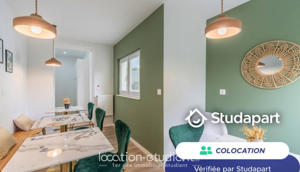 Colocation étudiante Studio &agrave; Lambersart (59130)