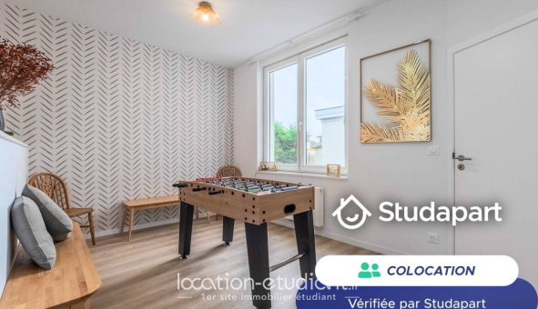 Colocation étudiante Studio &agrave; Lambersart (59130)