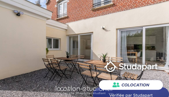 Colocation étudiante Studio &agrave; Lambersart (59130)