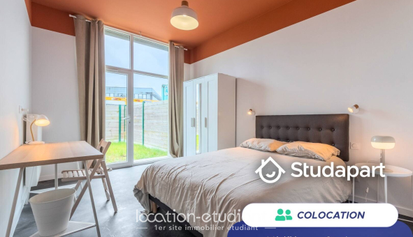 Colocation étudiante Studio &agrave; Lambersart (59130)