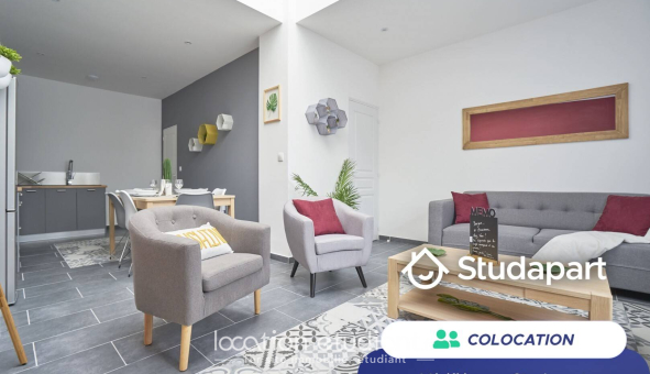 Colocation étudiante Duplex &agrave; Lambersart (59130)