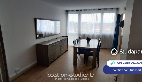 Colocation étudiante T4 &agrave; Lambersart (59130)