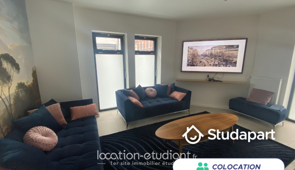 Colocation étudiante Studio &agrave; Lambersart (59130)