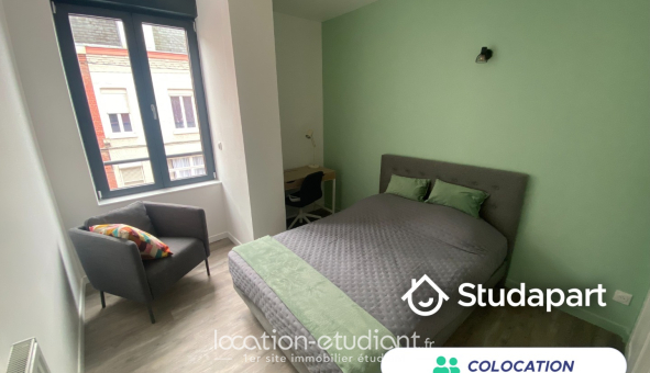 Colocation étudiante Studio &agrave; Lambersart (59130)