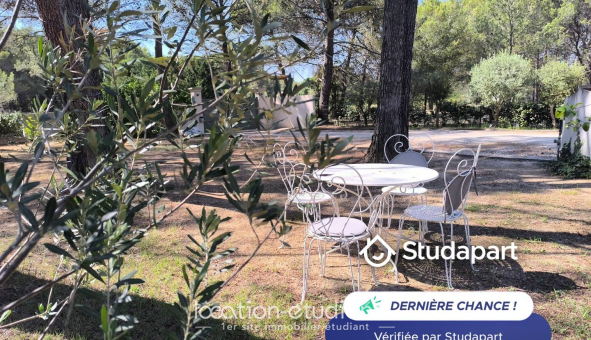 Colocation étudiante Studio &agrave; Lambesc (13410)