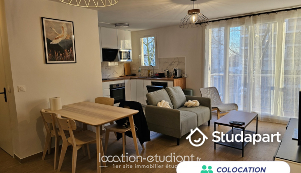 Colocation étudiante Studio &agrave; Le Bourget (93350)