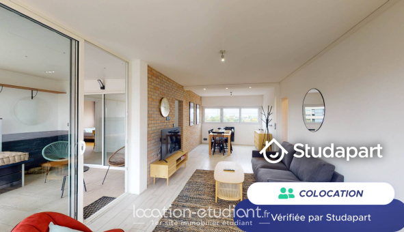 Colocation étudiante T1 &agrave; Le Bouscat (33110)