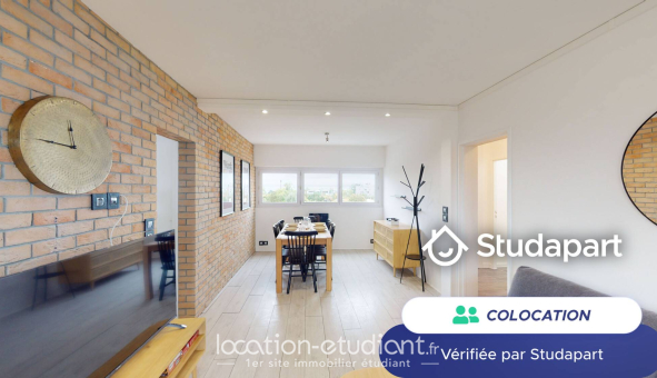 Colocation étudiante T1 &agrave; Le Bouscat (33110)