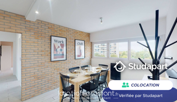 Colocation étudiante T1 &agrave; Le Bouscat (33110)