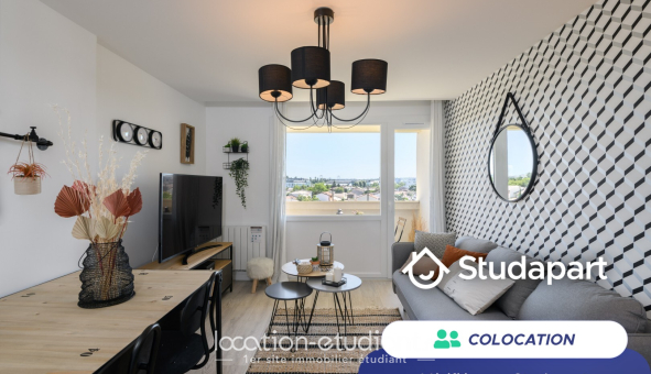 Colocation étudiante Studio &agrave; Le Bouscat (33110)