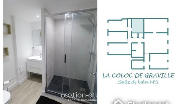 Colocation étudiante Duplex &agrave; Le Havre (76620)