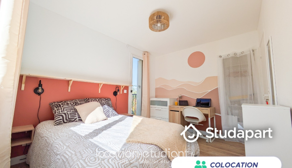 Colocation étudiante Studio &agrave; Le Mans (72100)